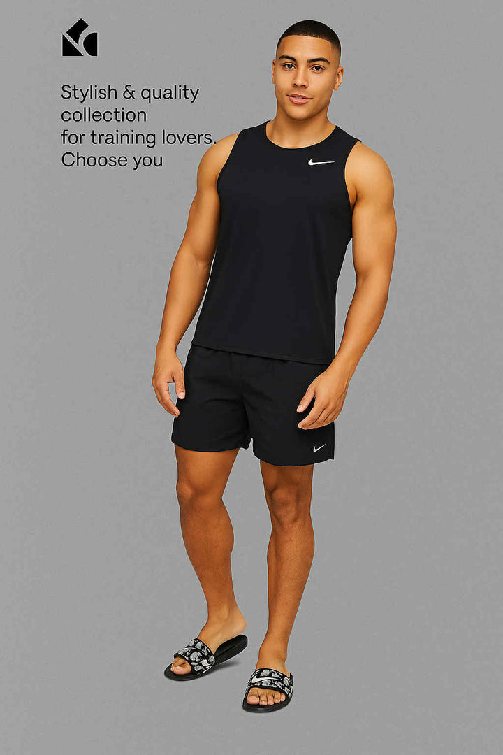 Nike Vest and Short Set Black