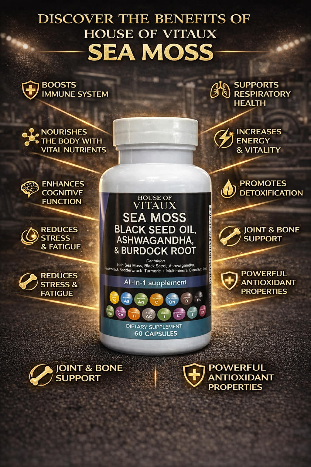 House of Vitaux – Sea Moss Complex