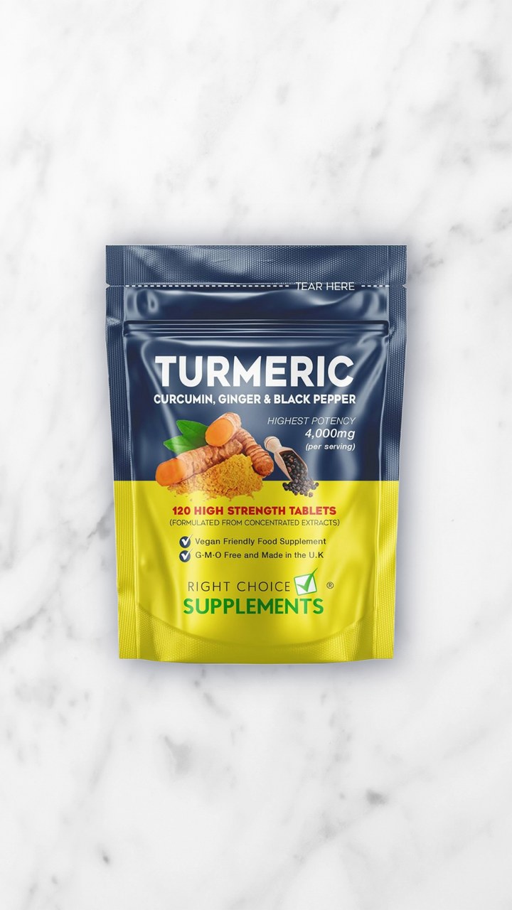 Tumeric, Ginger and Black Pepper tablets
