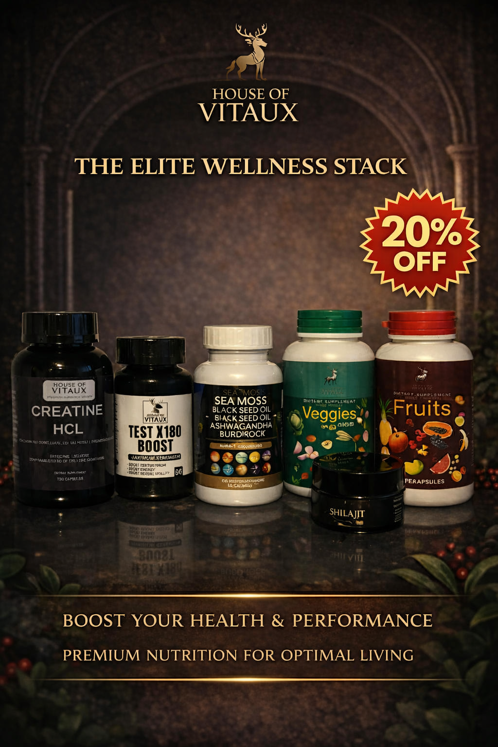 Vitaux Elite Wellness Pack