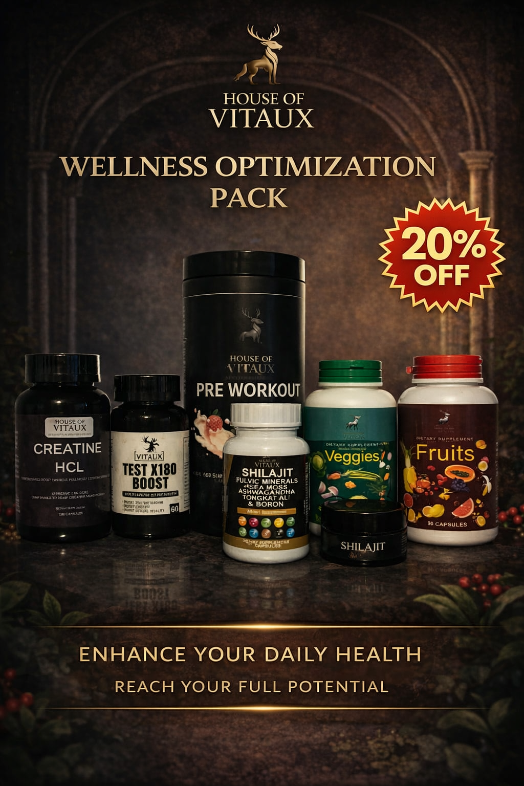 Vitaux Wellness Optimization Pack